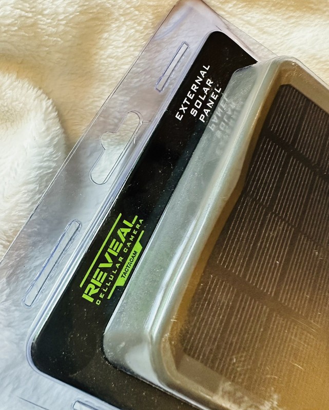 Tactacam Solar Panel for Cellular Security Camera Reveal EXT-V1 12Volt Sealed gallery
