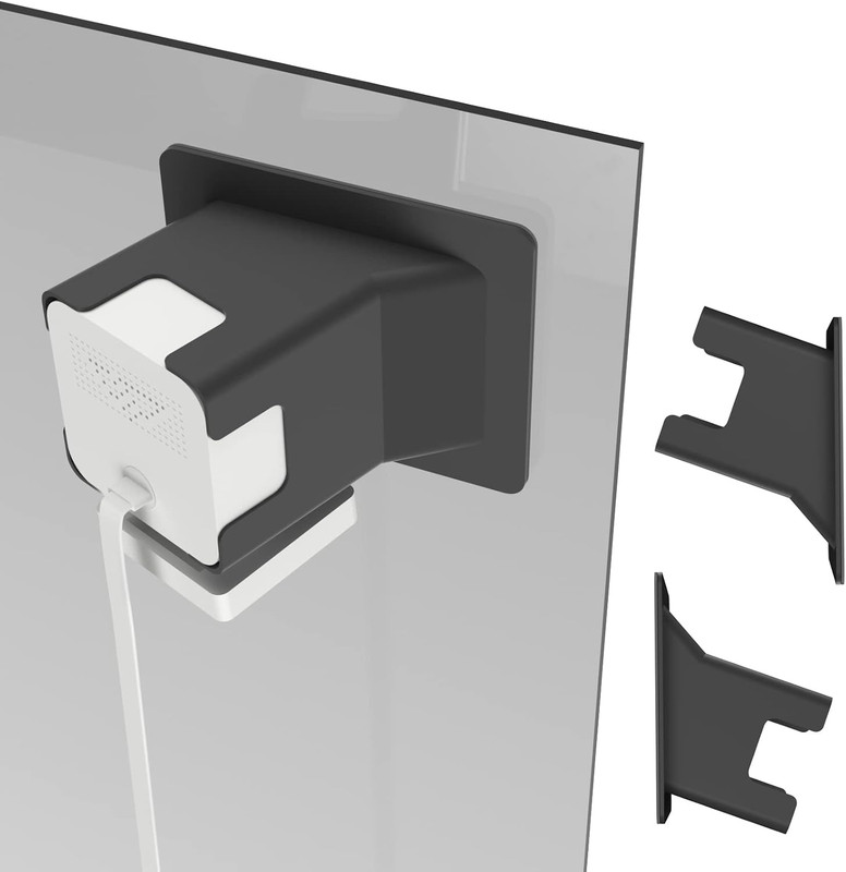 2 Pack Angled Window Mount for Wyze Cam v4 Cam V3, 20 Degrees Tilt ( Up/Down/Lef gallery