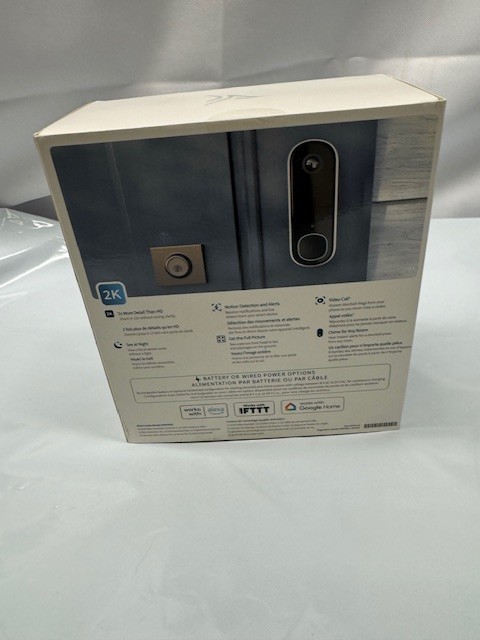 Arlo Wireless Video Doorbell 2nd Gen 2K AVDK4001-100CNS with Chime 2 gallery