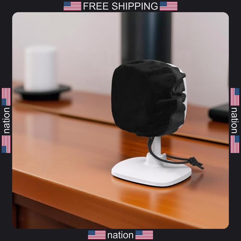 Homakover Indoor Security Camera Cover Blink Mini Tapo C100 Wyze Cam WDR Black gallery