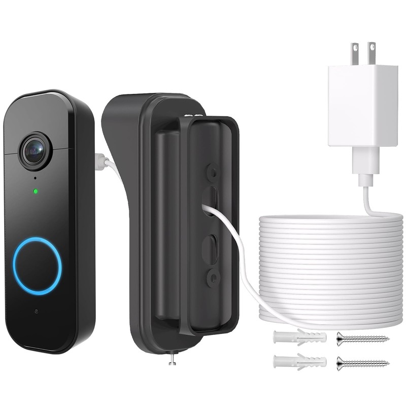 Power Adapter Kit for myQ Video Doorbell, 25FT/7.5M Weatherproof Charging Cab…