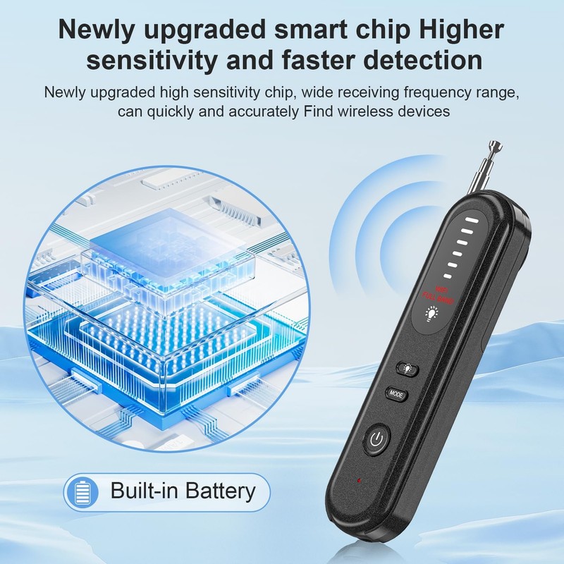 Aleanu Hidden Camera Detector, 2025 Hidden Bug and Device GPS Detector for Tr... gallery