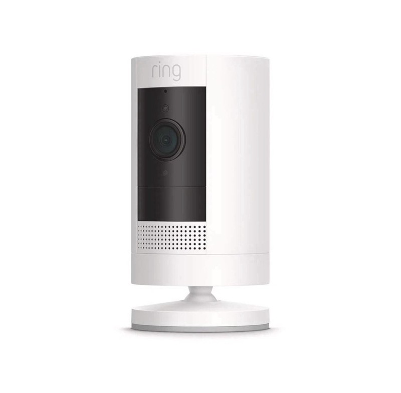Ring Stick Up Cam Indoor/Outdoor 1080p WiFi battery Security Camera White 3rd gallery