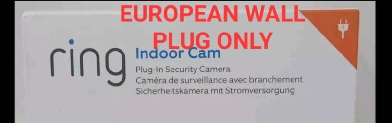 Ring Indoor Cam Plug-In Security Camera Hazelnut White. SEE DESCRIPTION gallery