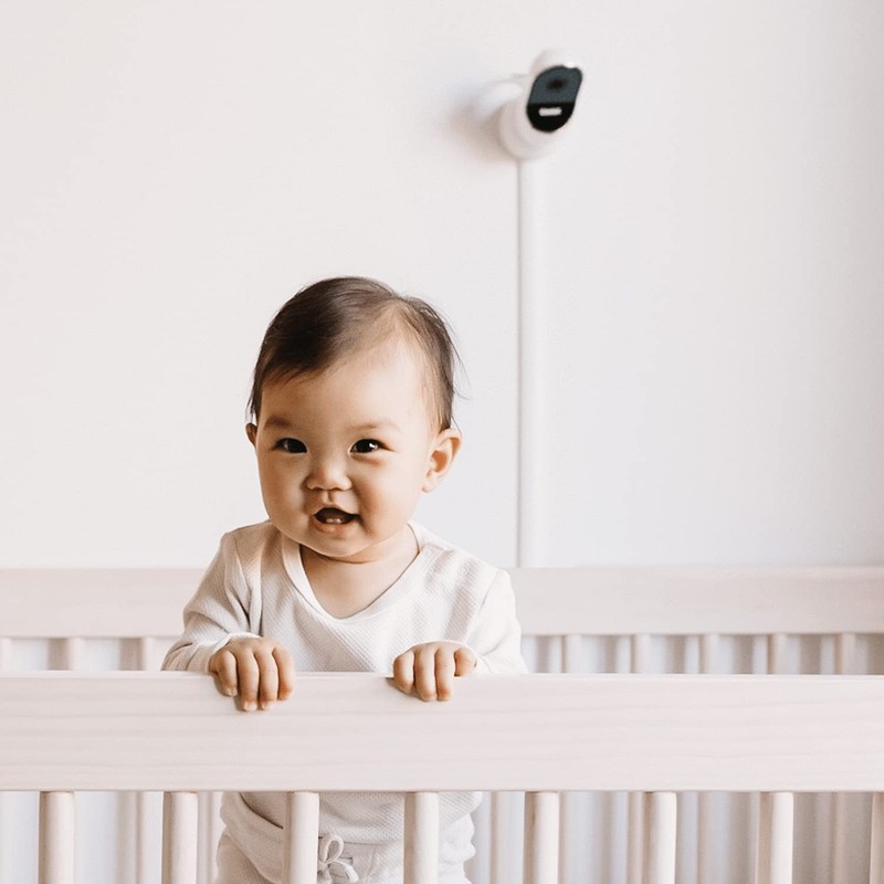 Owlet Cam BC04NNBBYH Night Vision Smart HD Video Camera Baby Monitor White gallery