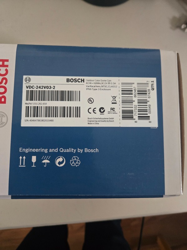 X12 Bosch VDC-242V03-2 Flexidome AN Outdoor 4000 Security Camera...NEW gallery