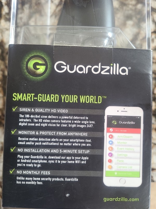 Guardzilla All In One Video Security System HD Camera GZ521B NEW gallery