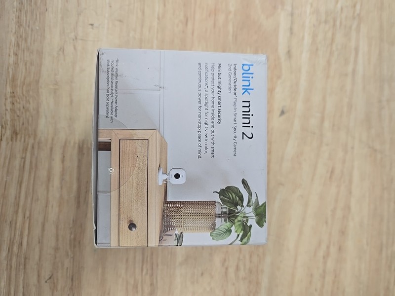 Blink Mini 2 — Indoor and Outdoor Plug-In Smart Security Camera HD Night NEW gallery
