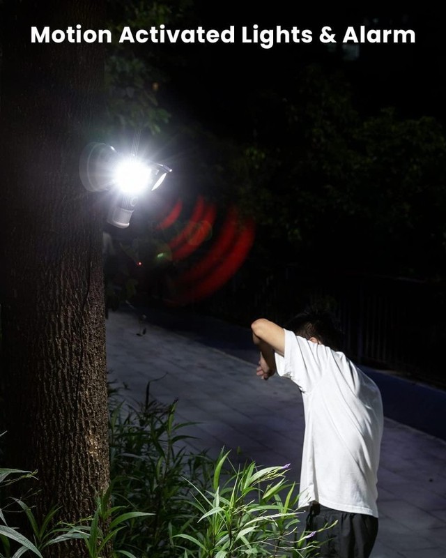 ieGeek 2K Wired Floodlight Security Camera with 2600 Lumens Outdoor Night Vision gallery