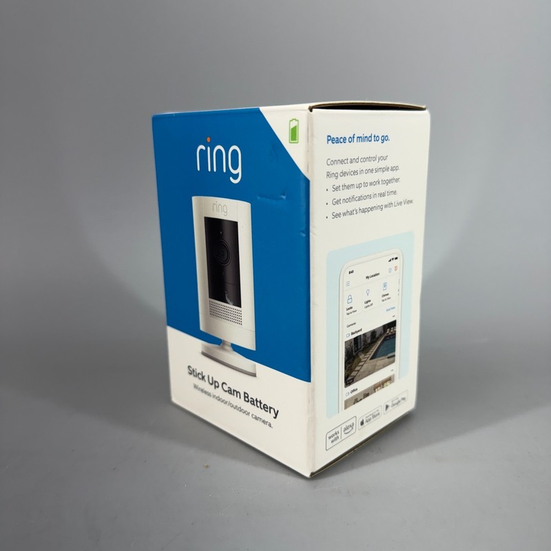 Ring Stick Up Cam Battery HD Security Camera (3rd Gen.) with Two-Way Talk - New gallery