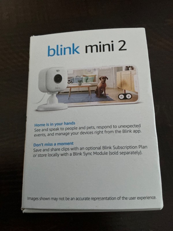 Lot of 5-Blink Mini 2 Indoor/Outdoor Plug-In Smart Security Camera new in box gallery
