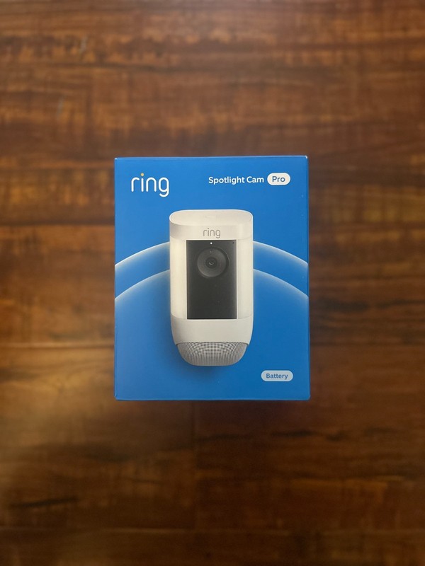 Ring Spotlight Cam Pro Battery – White