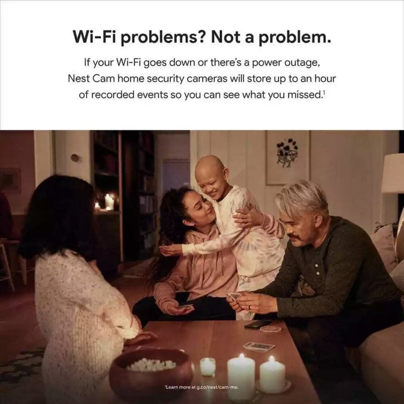 Google Nest Cam (Battery) Indoor & Outdoor Wireless Smart Home Security 2-Pack gallery