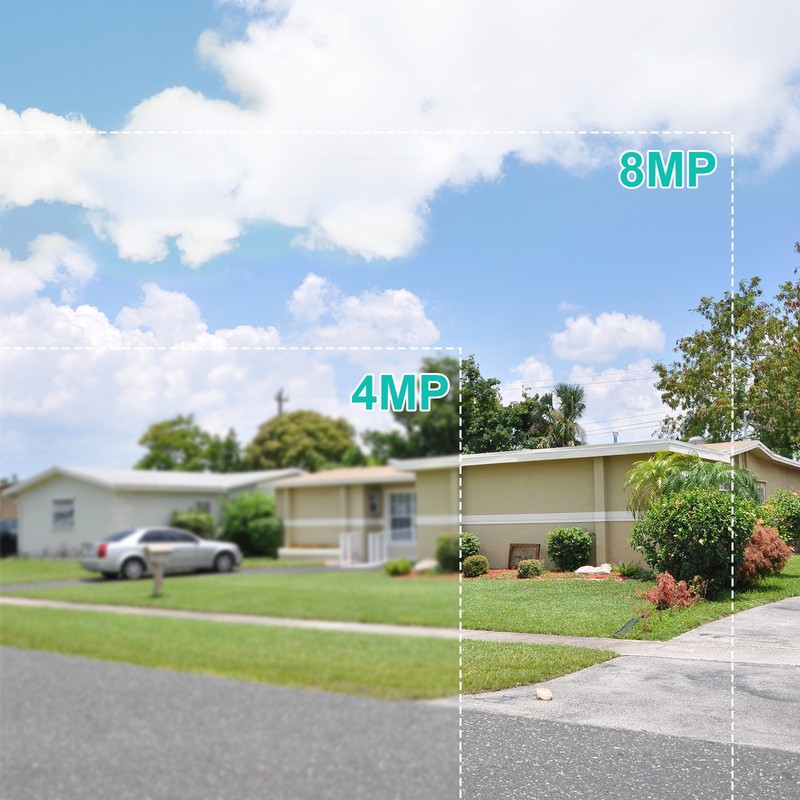 Solar Battery Powered Wireless WiFi Outdoor Pan/Tilt Home Security Camera System gallery