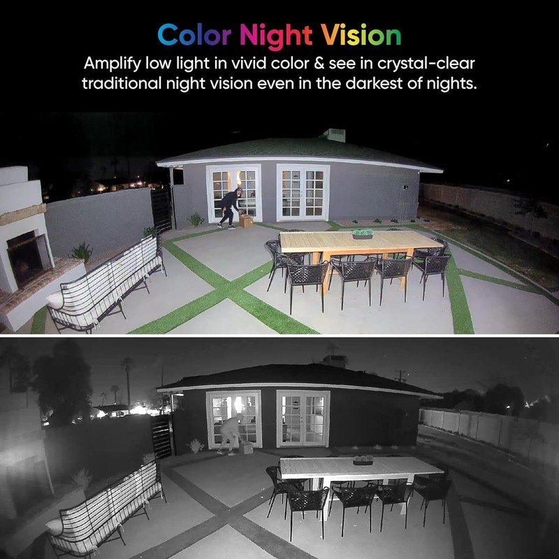 WYZE Floodlight Camera v2, Security Camera Outdoor, 2K HD with Color Night Visio gallery