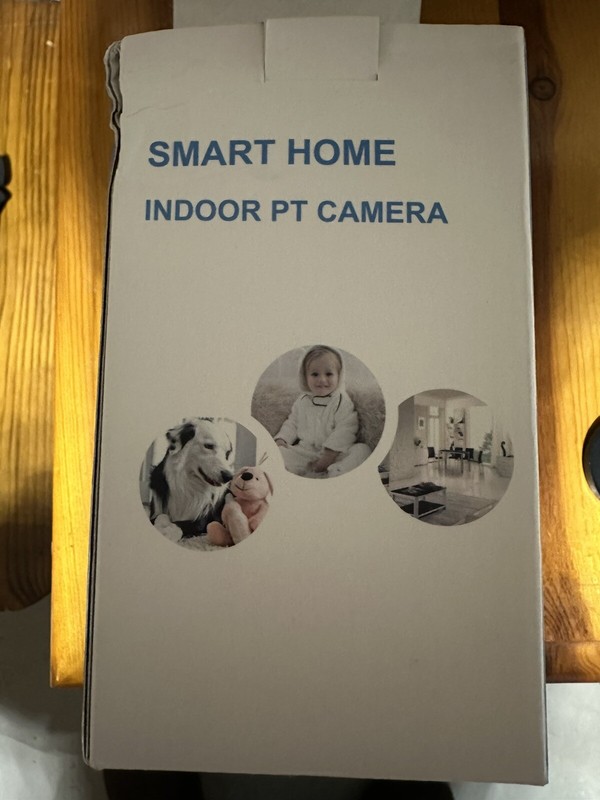 Smart Home Indoor Pt Camera