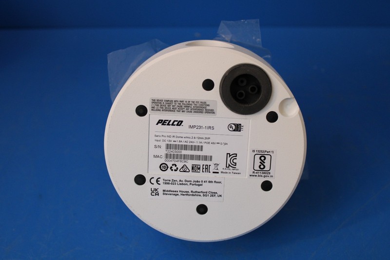 Pelco IMP231-1IRS 2MP Network Dome Camera with Night Vision gallery