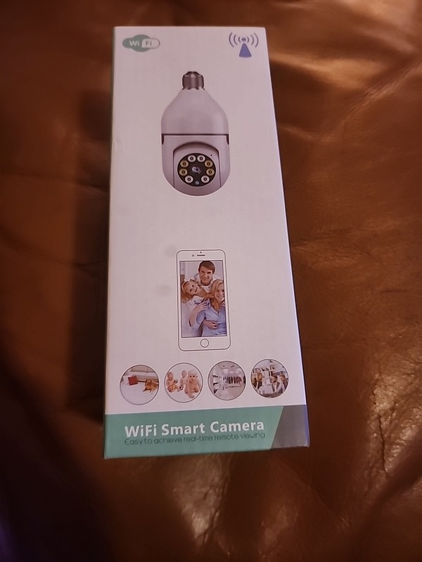 WIFI Smart Camera for Lightbulb socket w/ wall plug attachment Sc07axxus gallery