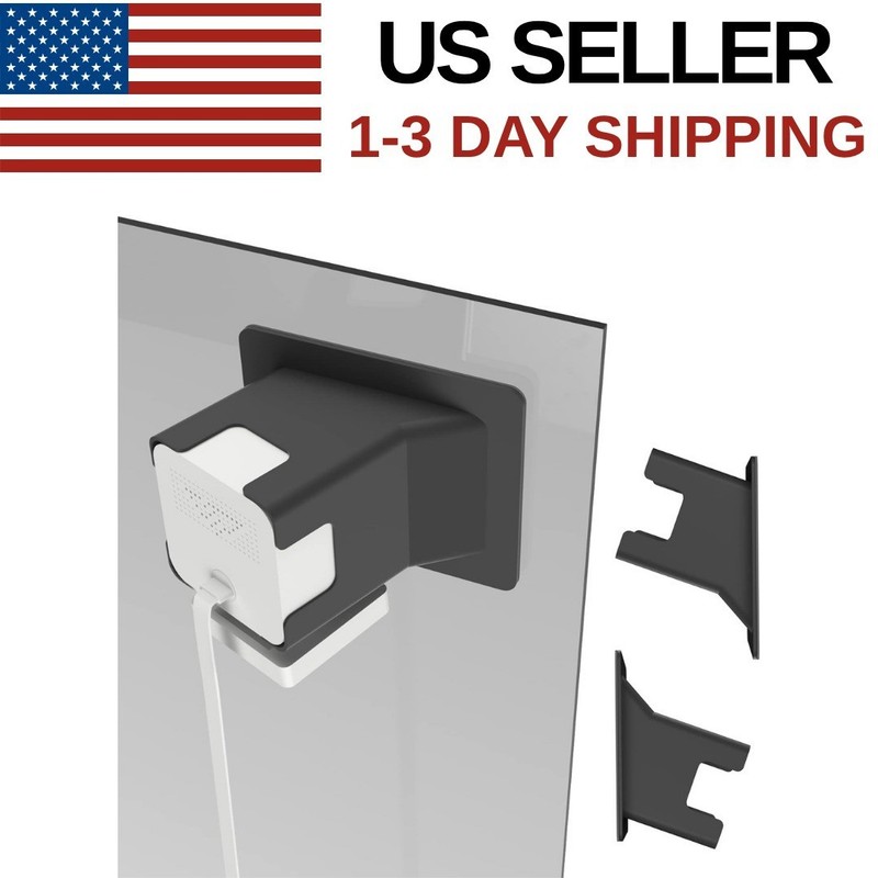 2 Pack Angled Window Mount for Wyze Cam v4 v3 – 20° Adjustable Security Holder