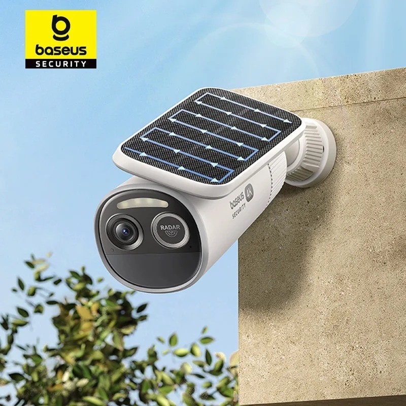 Security Outdoor Camera 4K Clarity Solar Wireless Wifi Camera WaterProof Solar