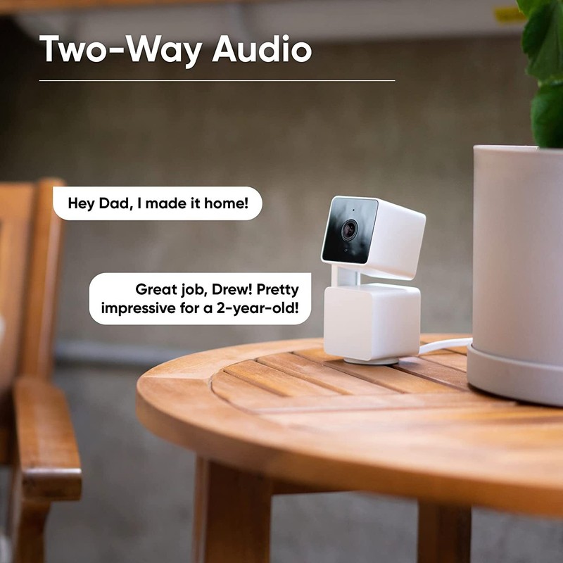 Wyze Cam Pan V3 Indoor/Outdoor Ip65-Rated 1080P Pan/Tilt/Zoom Wi-Fi Smart Home S gallery