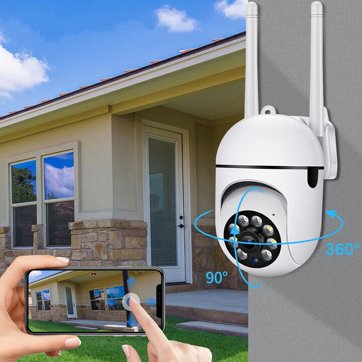 4PCS Outdoor Security Camera 5G WiFi Night Vision PIR Sensor Surveillance Cam gallery