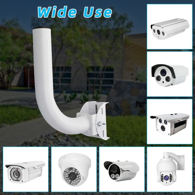 Universal Wireless Bridge Bracket Mount, J Pole Mount Accessory for Outside T... gallery