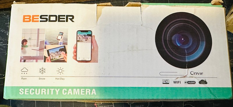 ONVIF BESDER SECURITY CAMERA HD WIFI AUDIO CLOUD STORAGE BRAND NEW gallery