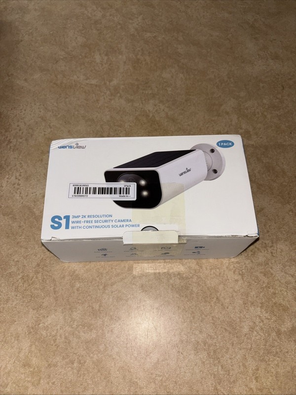 Wansview S1 Solar Security Camera 2K Wireless Outdoor Cam Human Detection gallery