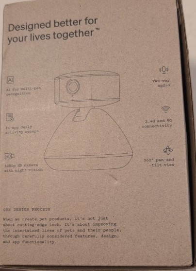 PETLIBRO Scout Smart AI Pet Security Camera Multi-Pet Recognition - COFFEE gallery