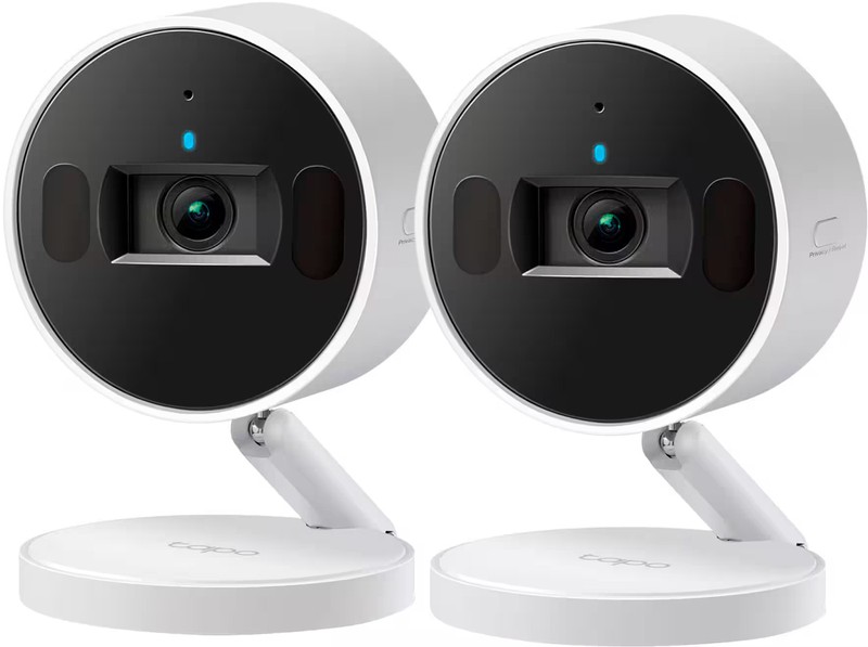 TP-Link – Tapo Indoor 2K Wi-Fi Security Plug-In Camera with Automated Privacy…
