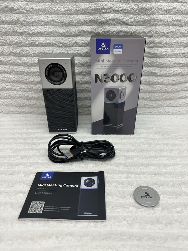 NexiGo N3000 4K Conference System with Cam, Mics, Speaker