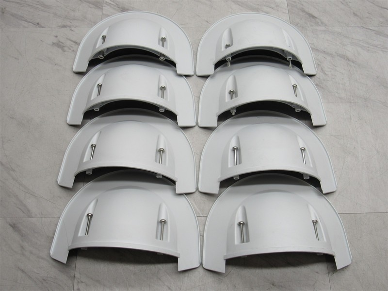 8 LOT - Axis Dome Camera Half Cover