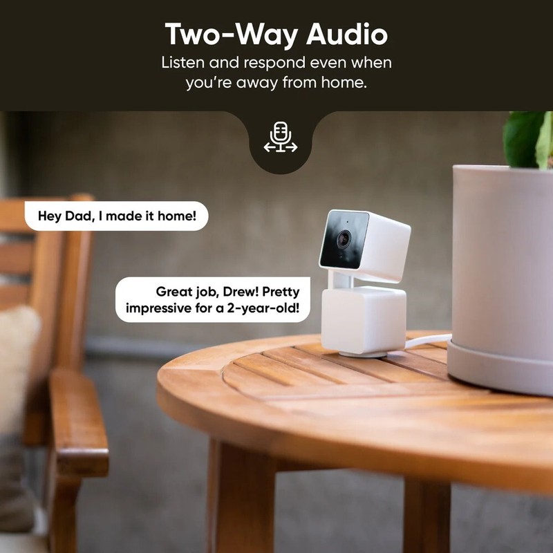 Cam Pan v3 Indoor/Outdoor IP65 1080P 360° Pan/Tilt/Zoom Wi-Fi Smart Home NEW gallery