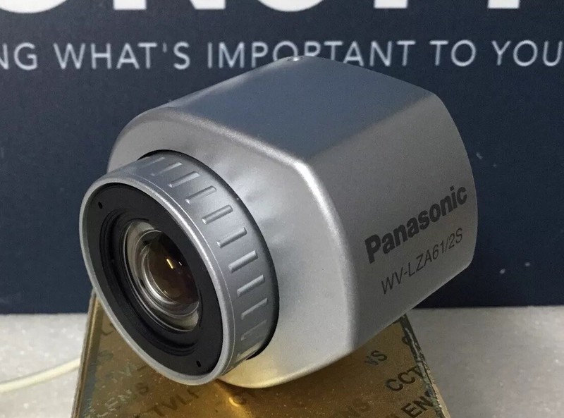 Panasonic WV-LZA61/2S Security Camera Varifocal Lens W/ 3.8-8mm 1:1.4 CS TESTED! gallery