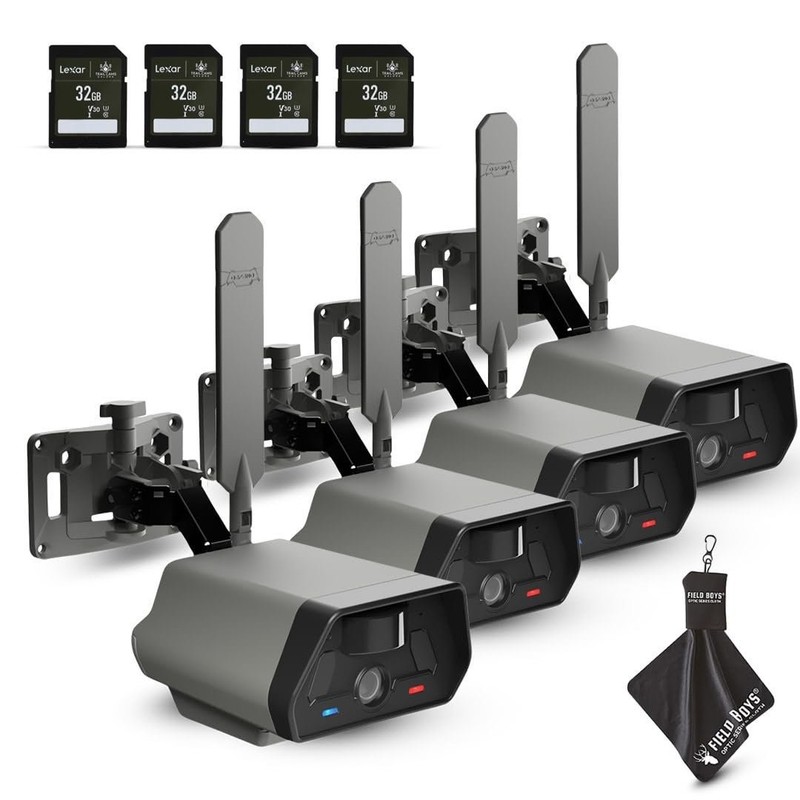 TACTACAM Defend Cellular Security Camera - No WiFi Required - Motion...