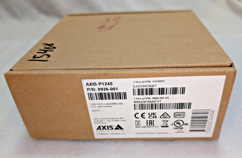 Axis Camera P1245 Sealed 0926-001 NEW gallery