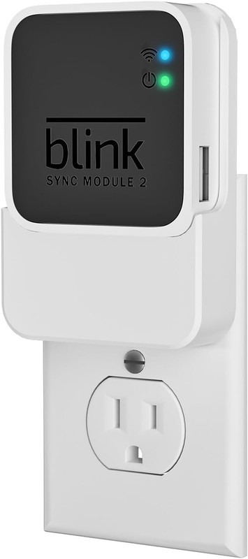 Outlet Wall Mount for Blink Sync Module 2, 2-In-1 Charging Station(Mount & Charg gallery