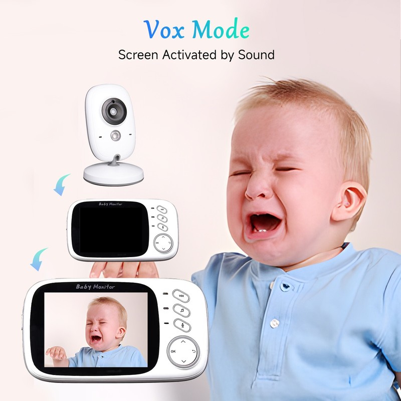 U-speed 3.2" LCD Display Video Intercom WIFI Camera for Newborm's Baby Monitor gallery