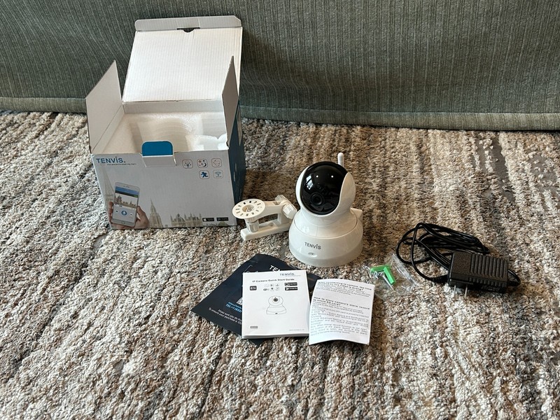 Tenvis Wireless Network Wifi Security Camera w/ Stand Two Way Audio Night Vision gallery