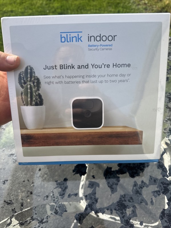 New Blink Indoor (3nd Generation) Security Camera - 3 Camera Kit Sync Module gallery