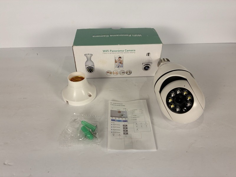 Wifi Panoramic Camera Light Socket Camera. Easy to Install gallery