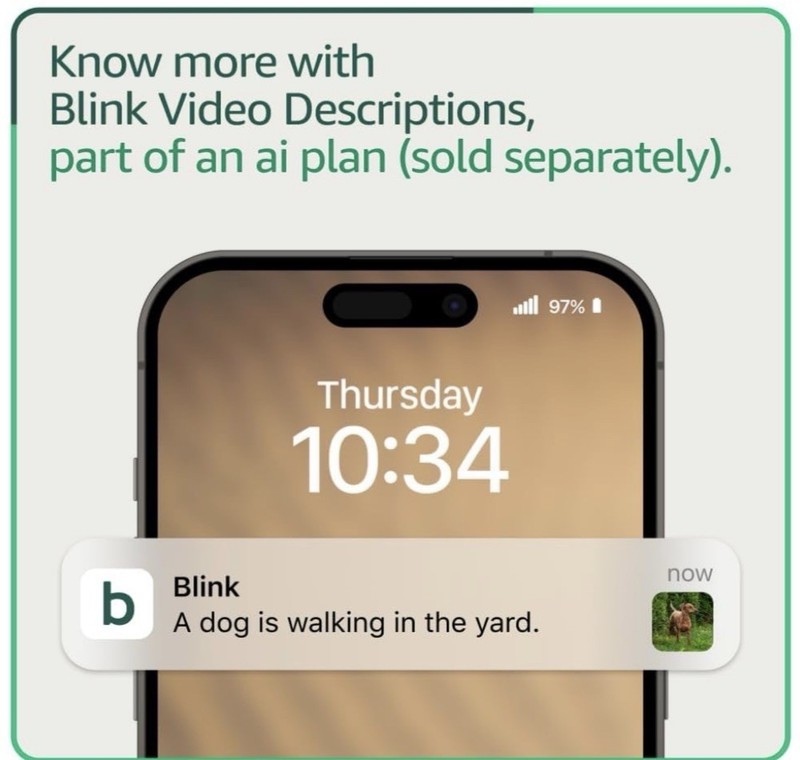 Blink Outdoor 4 – Wireless smart security camera, two-year battery life - NEW gallery