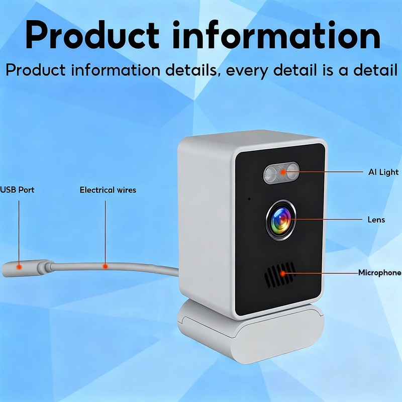 2K Window Camera WIFI Wireless Security Camera System Night Vision Detection gallery