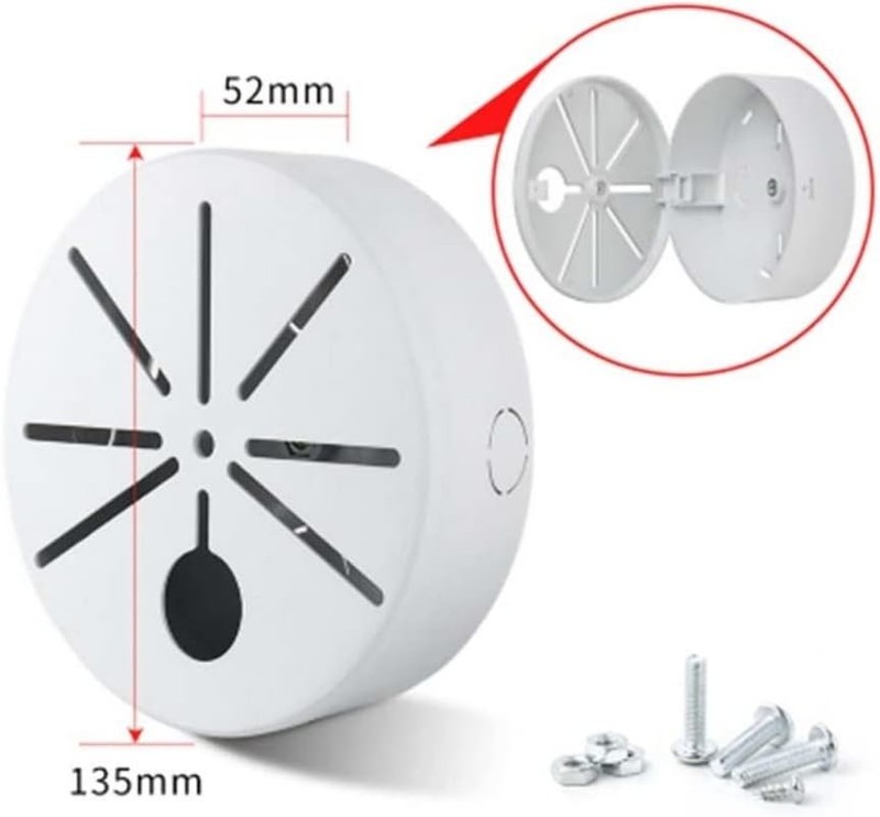 5.3" Base Hinged Junction Outlet Box For Dome CCTV gallery
