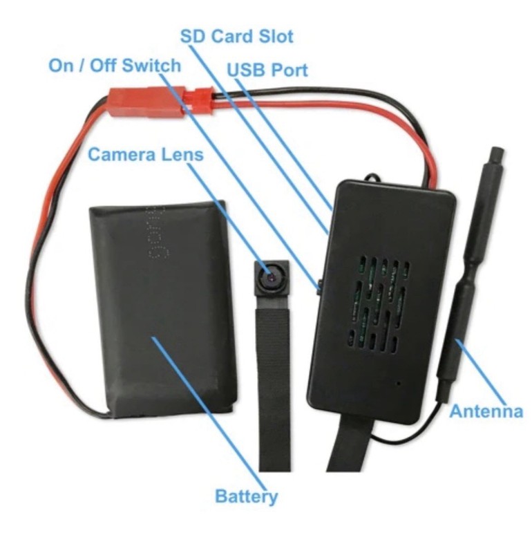 Extend Wireless 1080P Mini screw Module WIFI Pinhole DIY Camera DVR Cam gallery