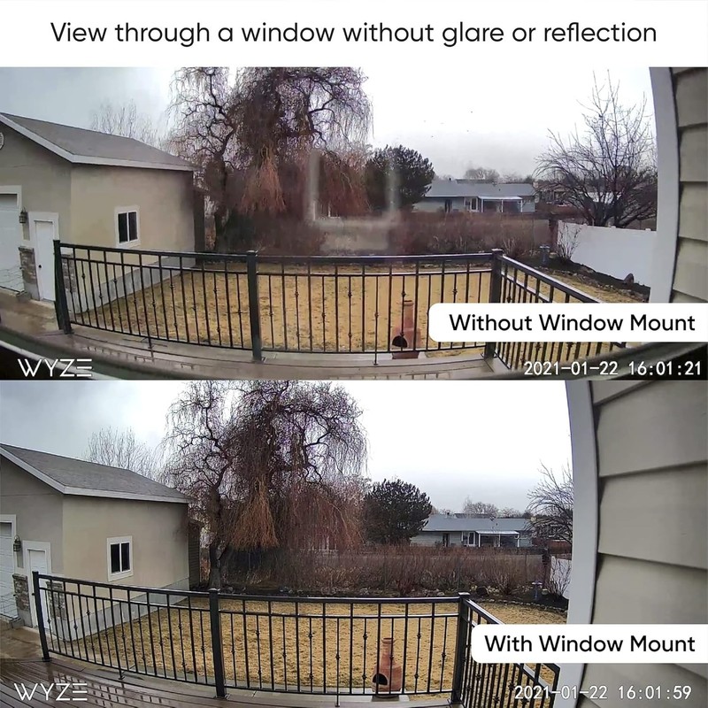 Compact Window Mount for Cam OG, v3, v3 Pro, v4 - Perfect for Color Night Vision gallery