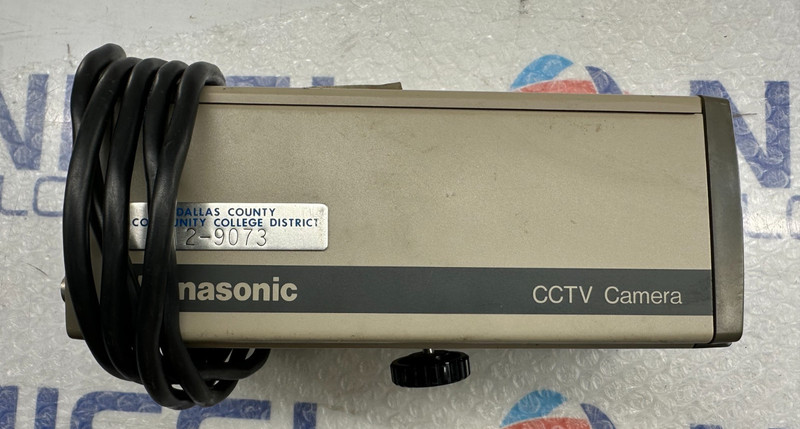 Panasonic WV-1410D CCTV Camera – Powers On OK