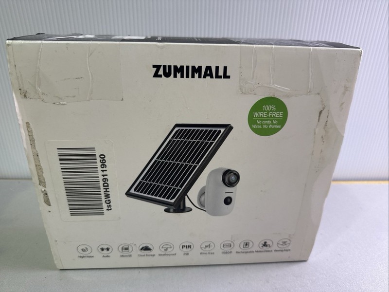 ZUMIMALL Solar Security Cameras Wireless Outdoor, 2K Outdoor Camera Wireless ... gallery