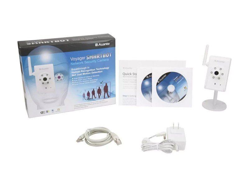 Assante Voyager SmartBot Network Security Camera NIB gallery